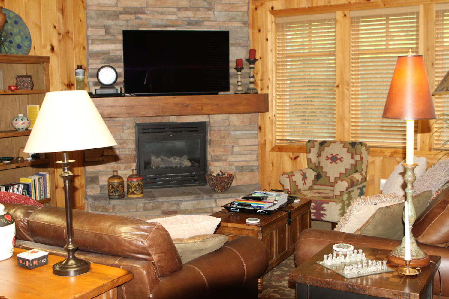 The living room of Unit 402.